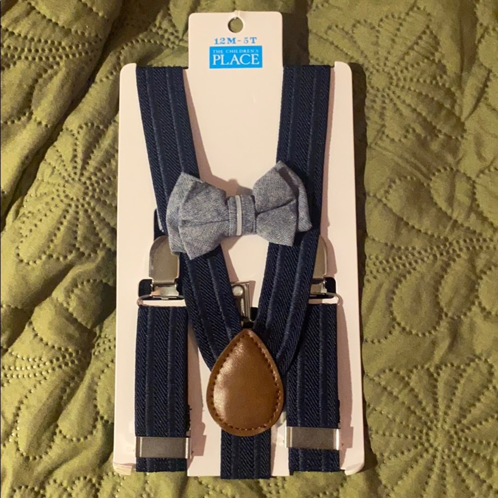 Bow tie and suspenders